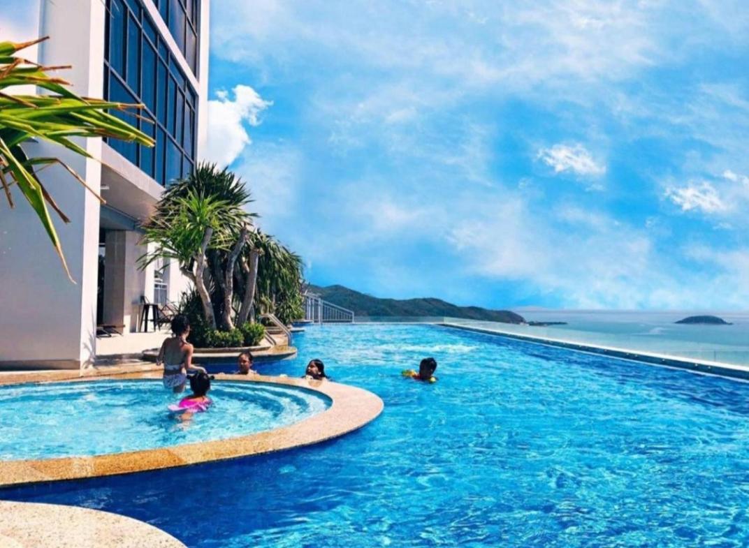Beachfront Scenia Bay Apartment 芽庄 外观 照片